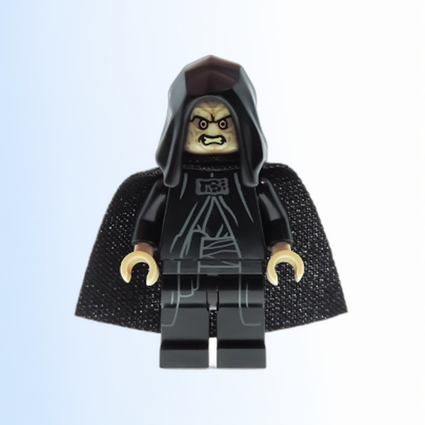 Emperor Palpatine - Hood Basic, Orange Eyes - sw1107