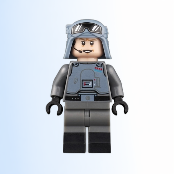 General Maximillian Veers - Chest Armor, Sand Blue Helmet with Goggles Pattern, Dual Molded Legs - sw1175