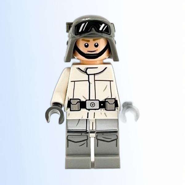 Imperial AT-ST Driver, Hoth - Helmet with Molded Goggles, White Jacket - sw1183