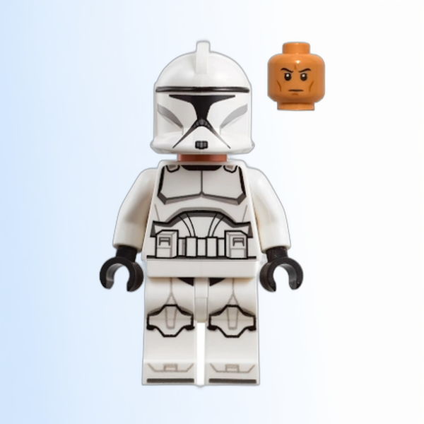 Clone Trooper (Phase 1) - Nougat Head, Printed Legs and Boots - sw1189