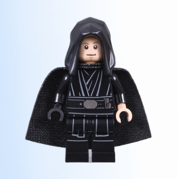 Luke Skywalker, Jedi Master (Black Hood and Cape) - sw1191