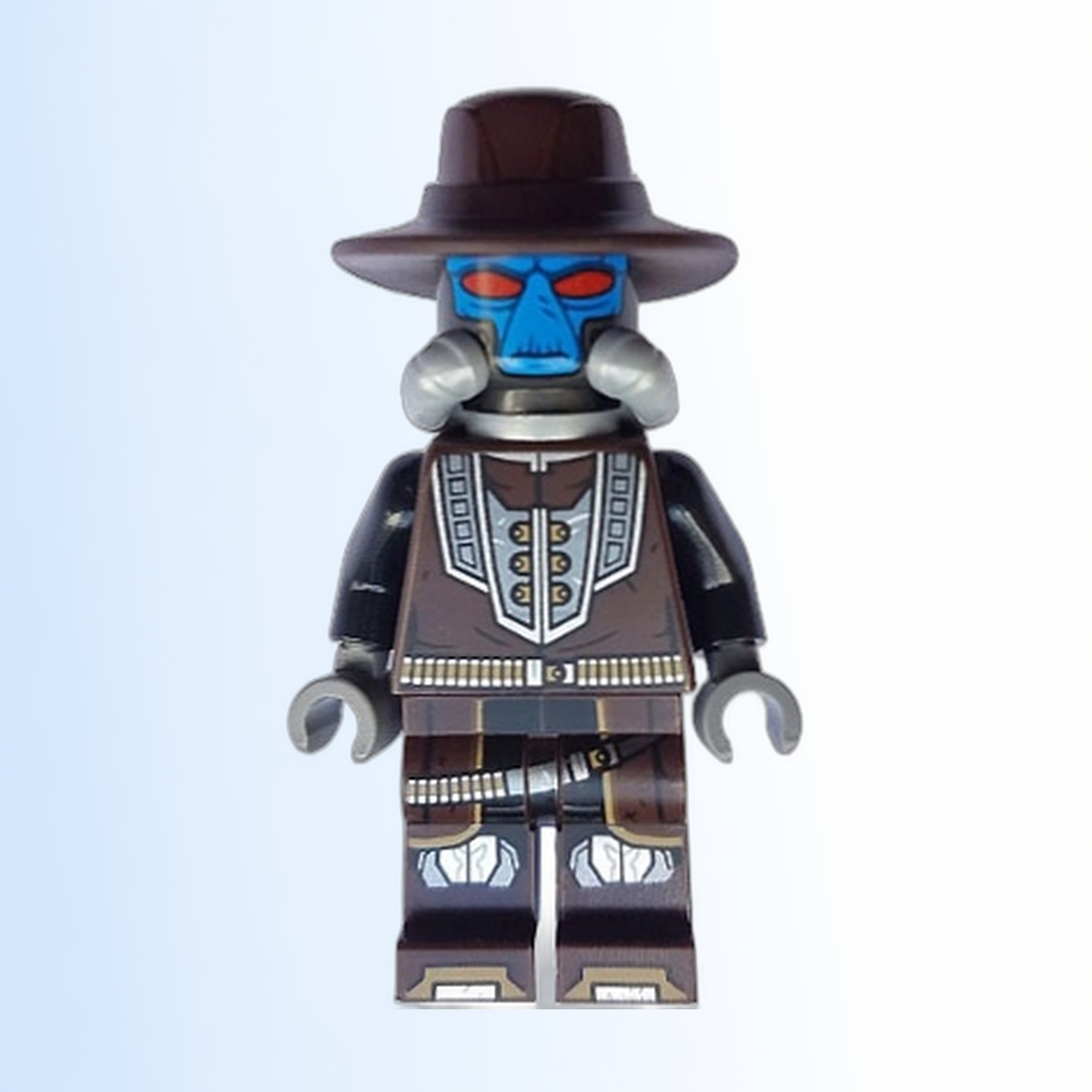 Cad Bane - Pearl Dark Gray Head - sw1219