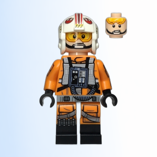 Luke Skywalker - Pilot Suit, Printed Arms, Black Boots - sw1267