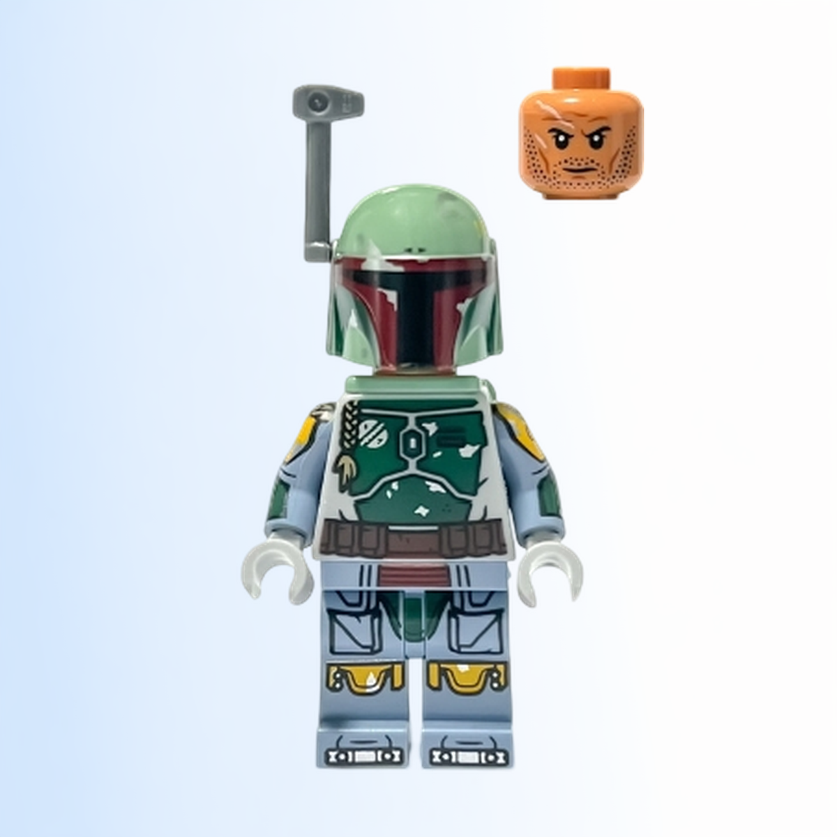 Boba Fett - Helmet, Jet Pack, Printed Arms and Legs, Rangefinder - sw1274