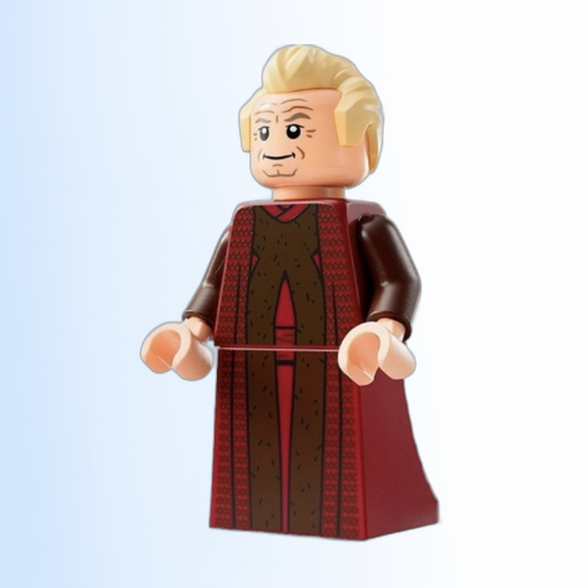 Chancellor Palpatine - Dark Red Outfit, Skirt, Tan Hair - sw1306