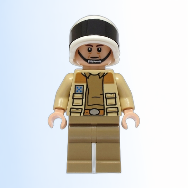 Captain Antilles - Dark Tan Shirt, Large Rank Badge - sw1328
