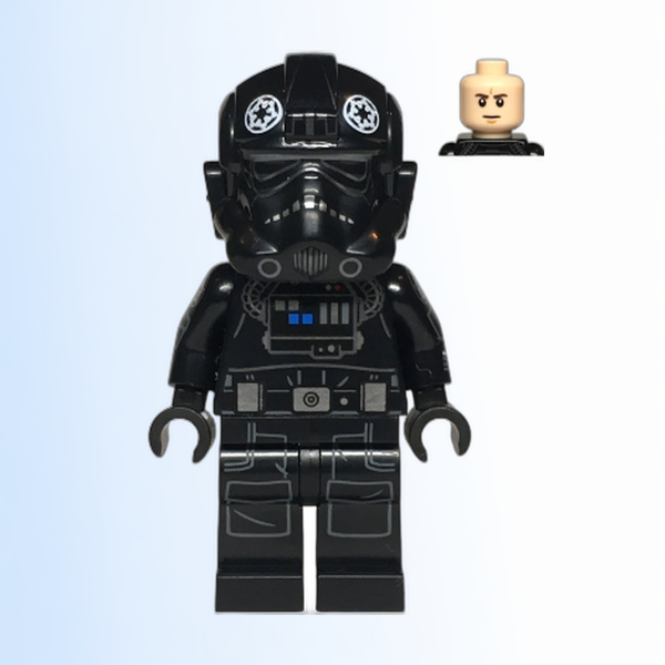 Imperial TIE Fighter / Interceptor Pilot - Printed Arms - sw1331