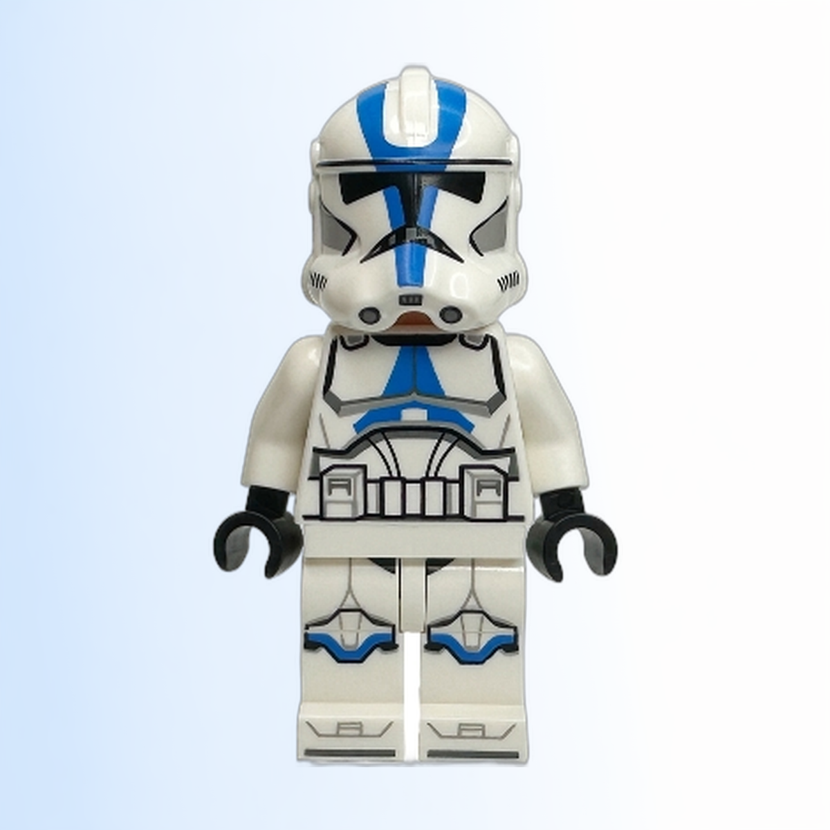Clone Trooper, 501st Legion (Phase 2) - White Arms, Nougat Head, Helmet with Holes - sw1337
