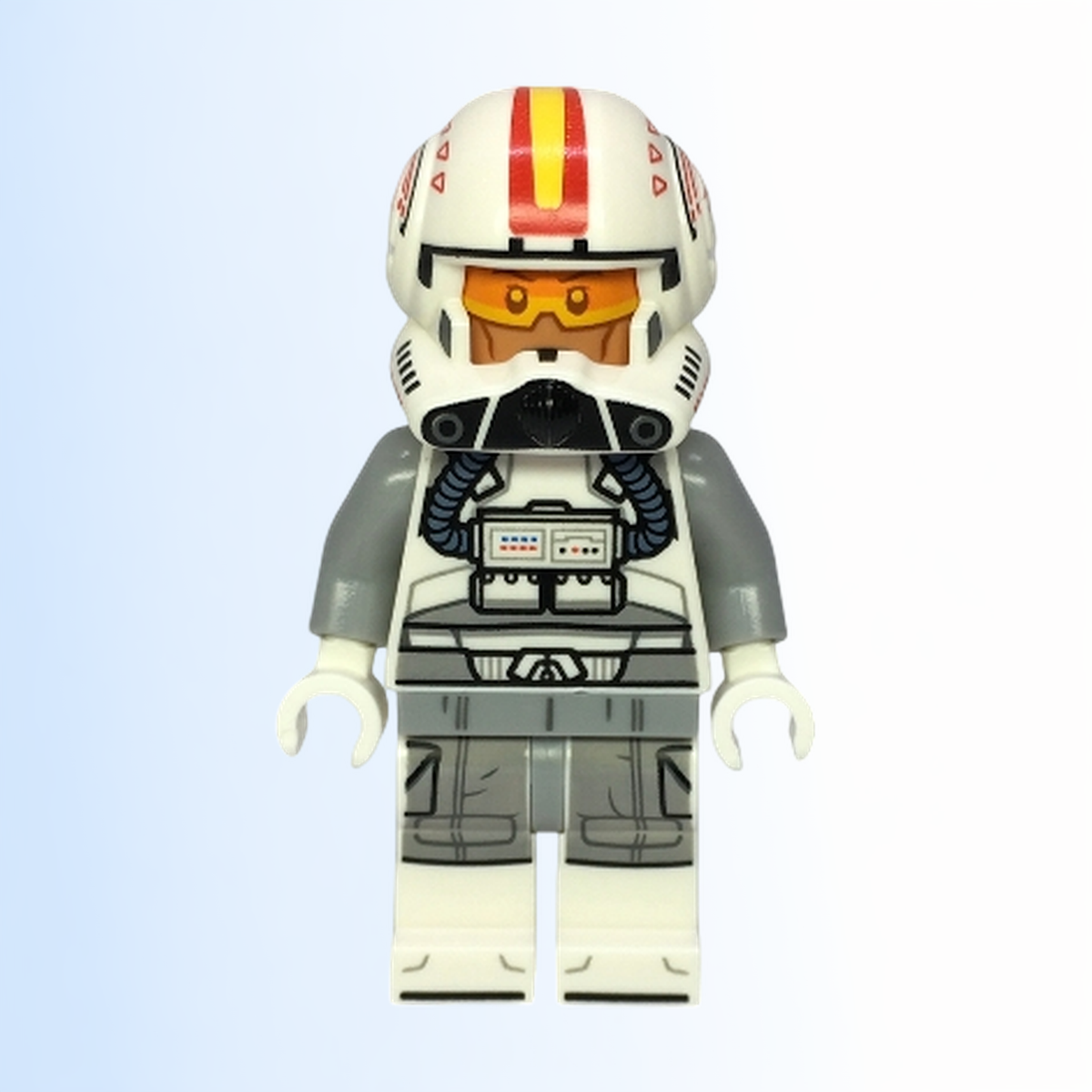 Clone Trooper Pilot (Phase 2) - Light Bluish Gray Arms, Nougat Head - sw1402