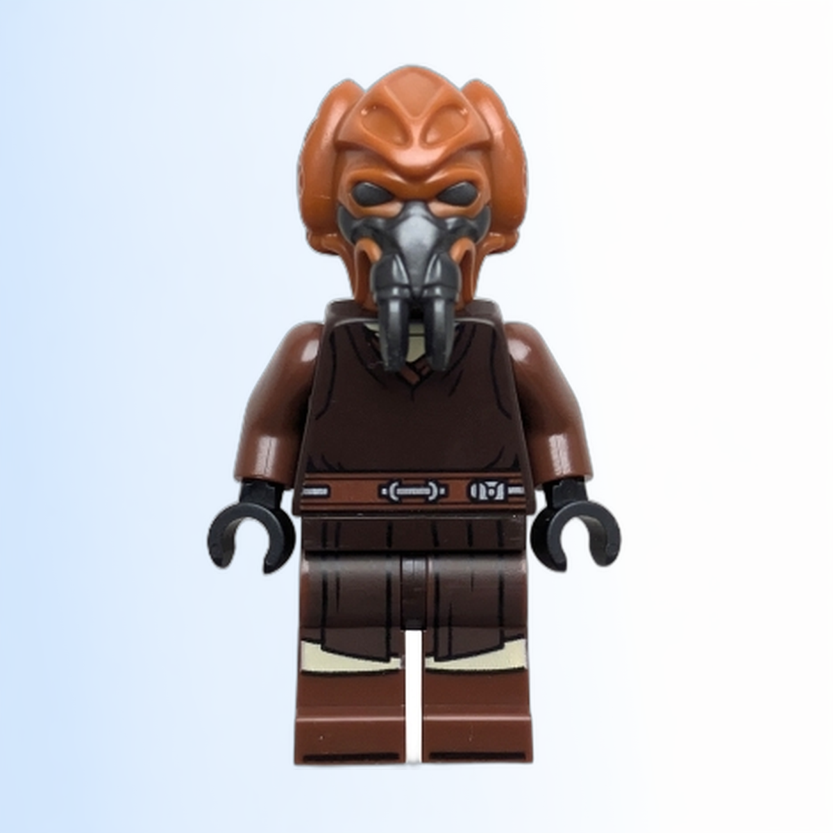 Plo Koon - Dark Brown Robe, Tan Shirt, Printed Legs - sw1414