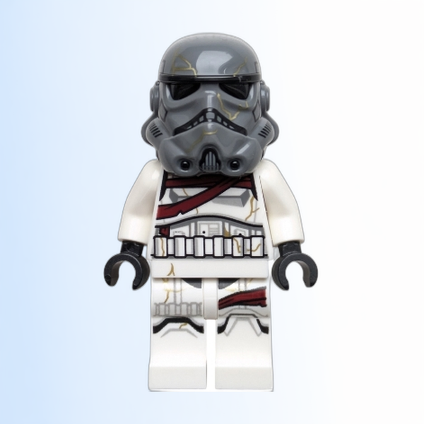 Night Trooper - Dark Bluish Gray Helmet - sw1417