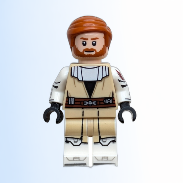 Obi-Wan Kenobi - Clone Wars, Printed Arms and Legs - sw1424