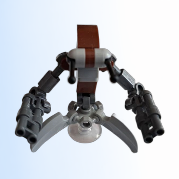 Droideka (Destroyer Droid) - Light Bluish Gray Claws and Plate 1 x 2 - sw1452