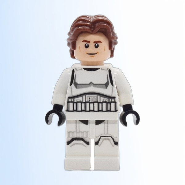 Han Solo - Stormtrooper Outfit, Printed Legs, Shoulder Belts, Smile / Angry - sw1458